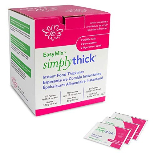 Simplythick Easy Mix 200 Count Of 6G Individual Packet Gel Thick
