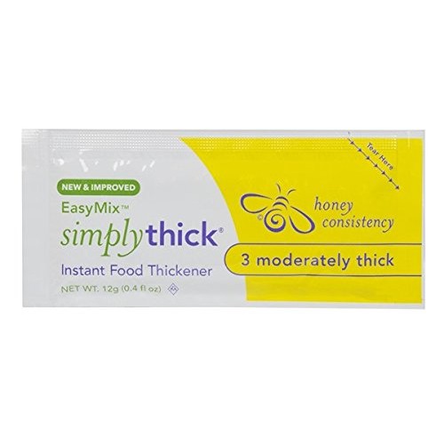 Simplythick Easy Mix Gel Thickener- 12G Individual Packets- 100 Ct