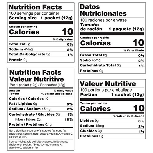 Simplythick Easy Mix Gel Thickener- 12G Individual Packets- 100 Ct