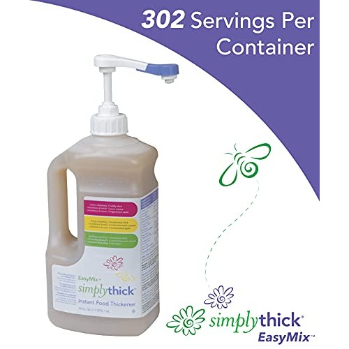 Simplythick Easy Mix 302 Serving Gel Thickener | For Dysphagia &Amp;