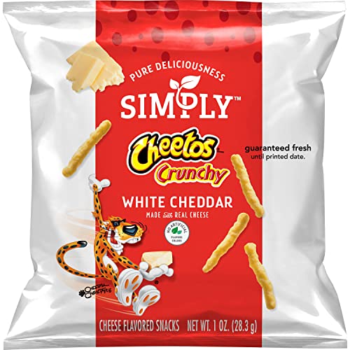 Simply Variety Pack, Cheetos White Cheddar Puffs &Amp; Crunchy, 0.87