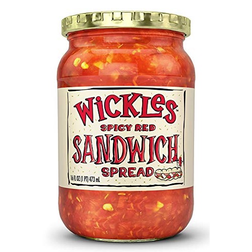 Wickles Spicy Red Sandwich Spread, 16 Oz Pack - 4