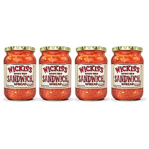 Wickles Spicy Red Sandwich Spread, 16 Oz Pack - 4