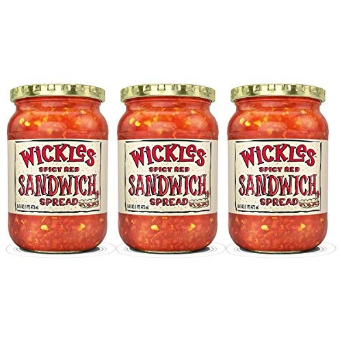 Wickles Spicy Red Sandwich Spread, 16 Oz Pack - 3