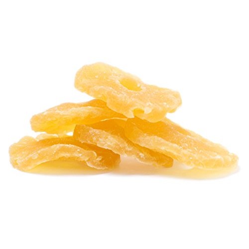 Sincerely Nuts - Dried Pineapple Rings Sweetened | One Lb. Bag