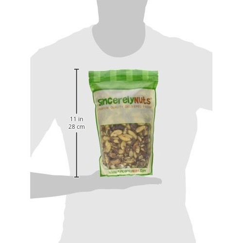 Sincerely Nuts Organic Raw Brazil Nuts No Shell 2 Lb. Bag –Pre
