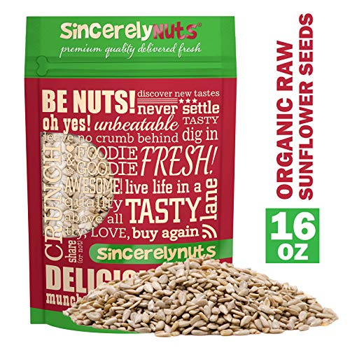 Sincerely Nuts Organic Sunflower Seed Kernels Raw No Shell 1L