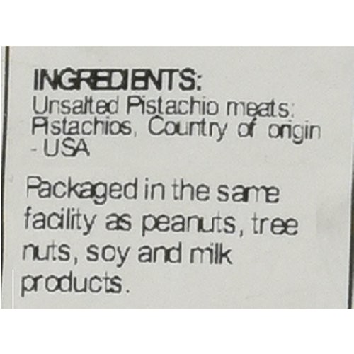 Sincerely Nuts Pistachios Roasted &Amp; Unsalted Kernels No Shell