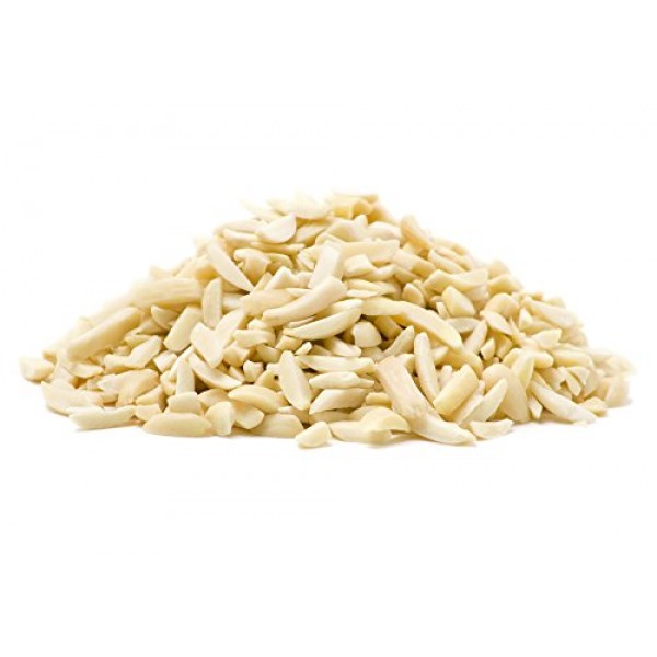 Sincerely Nuts – Raw Blanched Slivered Almonds | 2 Lb. Bag | Del