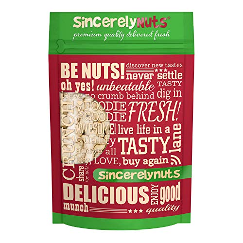 Sincerely Nuts - Raw Cashews Whole And Unsalted | Two Lbs. Bag |
