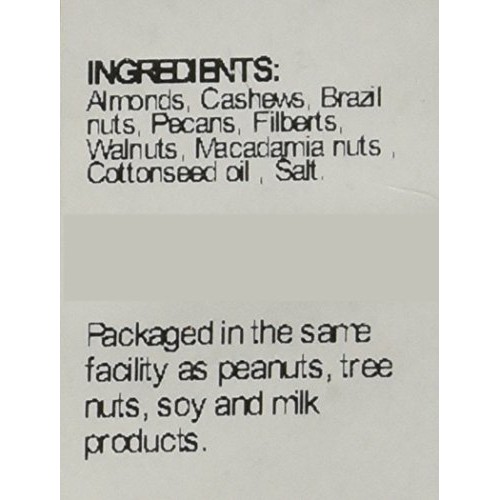 Sincerely Nuts Roasted &Amp; Salted Mixed Nuts 2 Lb Almonds, Cashe