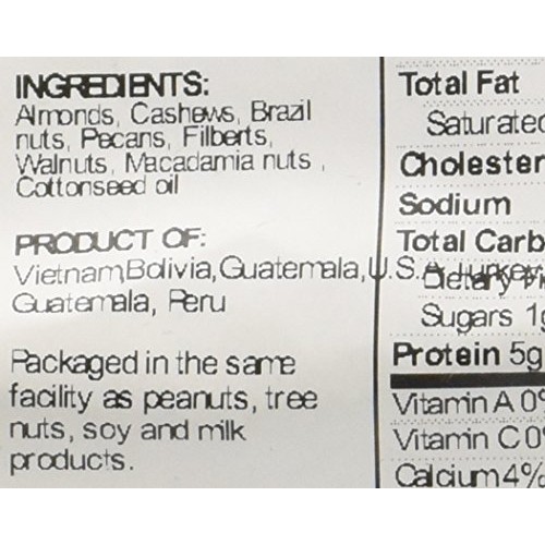 Sincerely Nuts Roasted &Amp; Unsalted Mixed Nuts 5 Lb Almonds, Cas