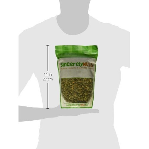 Sincerely Nuts Shelled Pepitas Pumpkin Seeds Salted 1 lb bag ...
