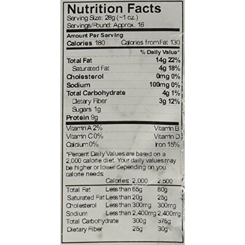 Sincerely Nuts Shelled Pepitas Pumpkin Seeds Salted 1 lb bag ...