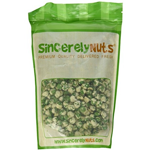 Sincerely Nuts Wasabi Peas 1 Lb - Great For Salads Or A Snack-