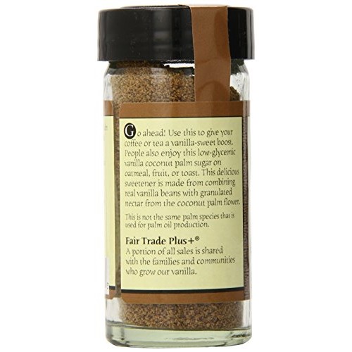 Singing Dog Vanilla Organic Palm Sugar, Coconut, 2.5 Ounce