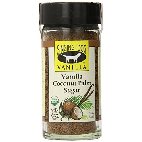Singing Dog Vanilla Organic Palm Sugar, Coconut, 2.5 Ounce