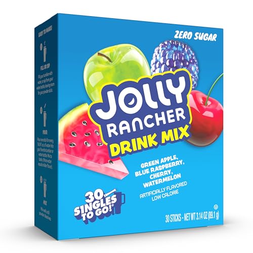 jolly Rancher Singles To Go Variety Pack, Powdered Drink Mix, Ze...