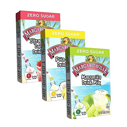 Margaritaville Singles to Go Drink Mix Ultimate Summer Variety P...