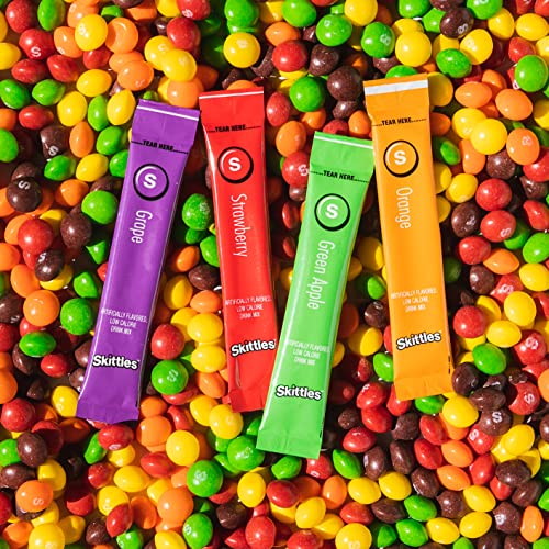 Skittles Singles To Go Variety Pack, Powdered Drink Mix, Zero Su... Skittles Singles To Go Variety Pack, Powdered Drink Mix, Zero Su...