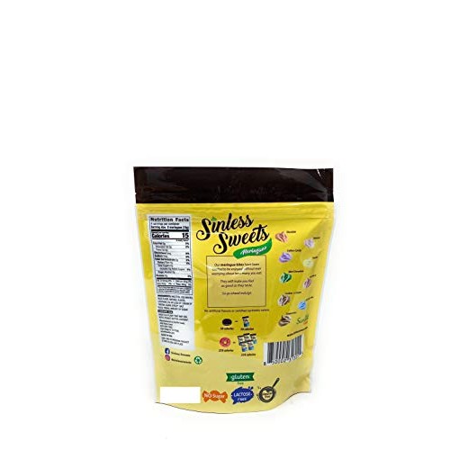 Sinless Sweets Meringues Gluten-Free; No Sugar; Vanilla 40G Pac