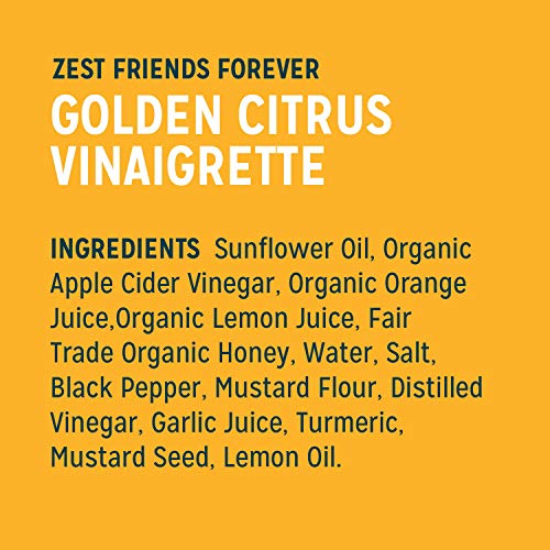 Sir Kensingtons Dressing Golden Citrus Apple Cider 8.5 Oz Pack