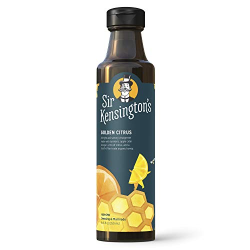 Sir Kensingtons Dressing Golden Citrus Apple Cider 8.5 Oz Pack