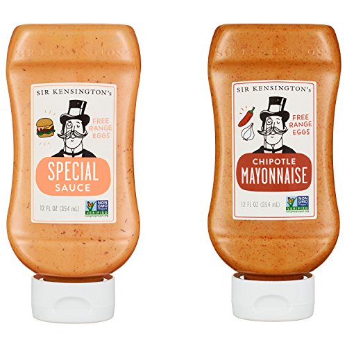 Sir Kensingtons 2 Piece Mayonnaise, Special Sauce And Chipotle,