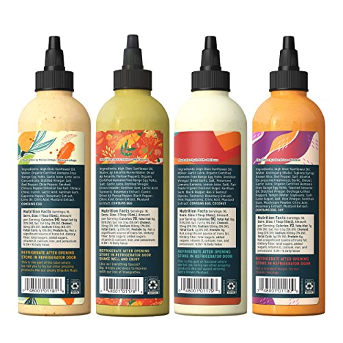 Sir Kensingtons Everything Sauce Variety Pack, Chile Lime, Garl