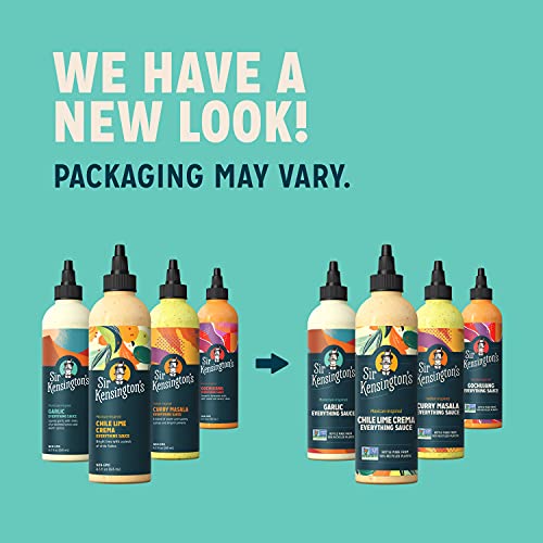 Sir Kensingtons Everything Sauce Variety Pack, Chile Lime, Garl