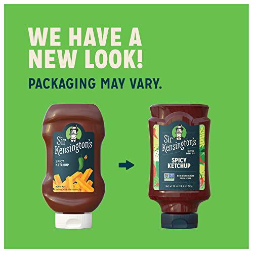 Sir Kensingtons Spicy Ketchup From Whole Tomatoes, No High Fruc