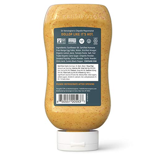 Sir Kensingtons Mayonnaise, Chipotle Mayo, Gluten Free, Non- Gm