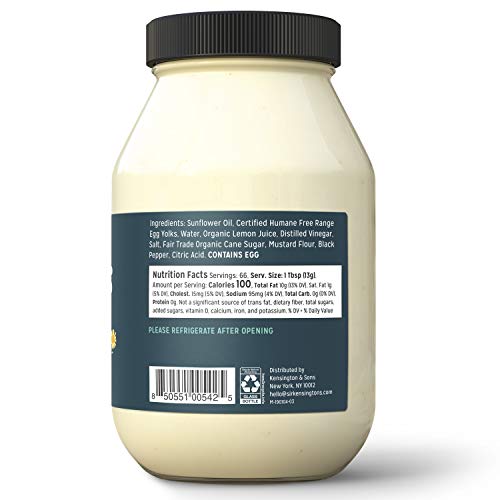 Sir Kensingtons Mayonnaise Classic Non-Gmo Project Verified, Gl