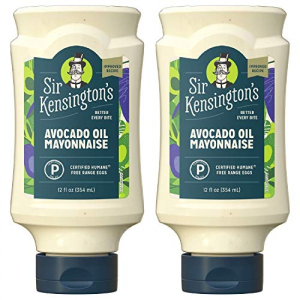 Sir Kensingtons Mayonnaise, Avocado Oil Mayo, Keto Diet & Paleo...