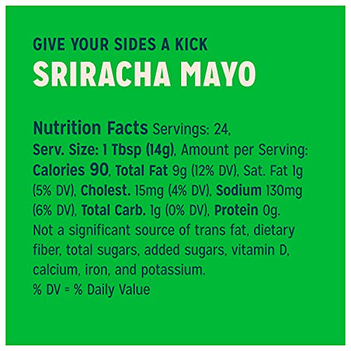 Sir Kensingtons Mayonnaise Sriracha Mayo Gluten Free, Non-Gmo P