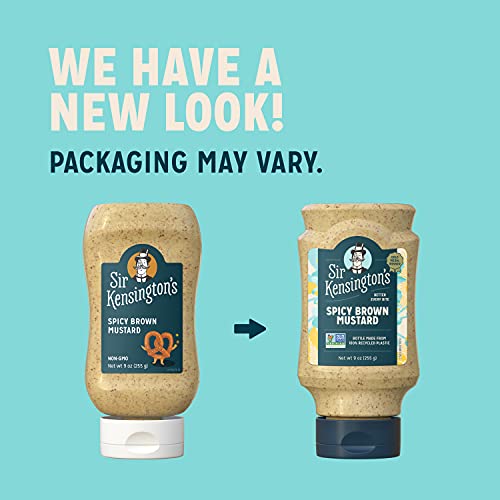 Sir Kensingtons Spicy Brown Mustard, Gluten Free, Non- Gmo Proj