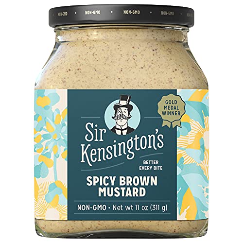 Sir Kensingtons Mustard Spicy Brown Non-Gmo Project Verified, A