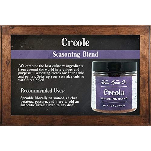 Siren Spice Creole Seasoning – Blend Of Paprika, Black Pepper, C