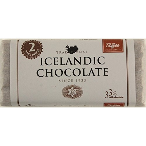 Noi Sirius Icelandic Chocolate Toffee and Sea Salt 2 Bars - 3 Pack