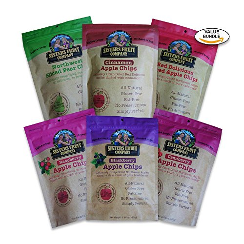 Sisters Fruit Company, Usda Grade A Apple Chips And Pear Chips,