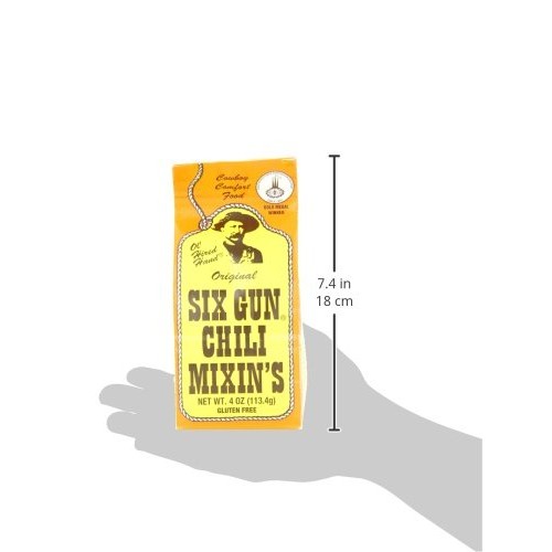 Six Gun Chili Mixins, 4-Ounce