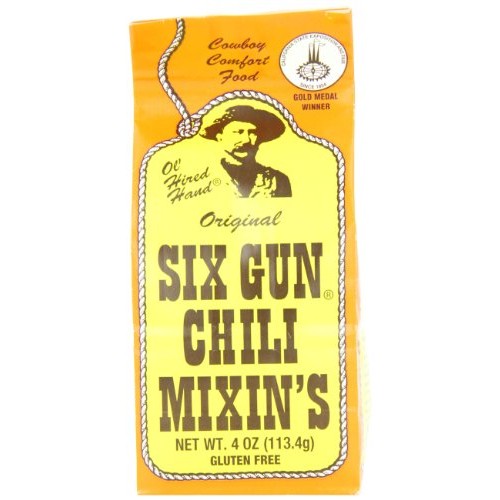 Six Gun Chili Mixins, 4-Ounce