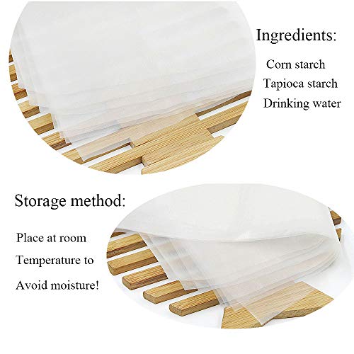 Sixs 50 Count Edible Rectangle Rice And Wafer Paper,9X12.6 Inche