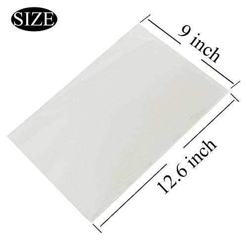 Sixs 50 Count Edible Rectangle Rice And Wafer Paper,9X12.6 Inche