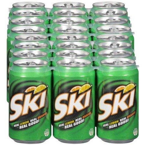 Ski Citrus Soda, 12 Oz 24 Cans