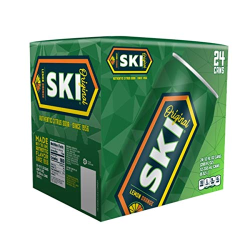 Ski Citrus Soda, 12 Oz 24 Cans