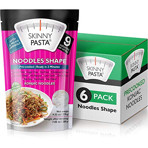 Skinny Pasta 9.52 Oz - The Only Odor Free 100% Konjac Noodle Sh