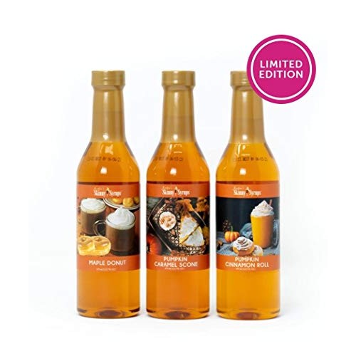 Jordans Skinny Syrups Fall Dessert Trio: Pumpkin Cinnamon Roll,