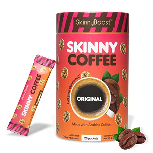 Skinny Boost Skinny Coffee- Unflavored Instant Slimming Coffee...
