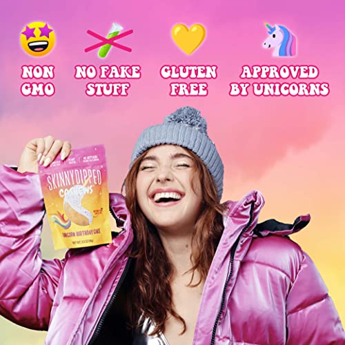 SkinnyDipped Unicorn Birthday Cake Cashews, Healthy Snack, Plant...